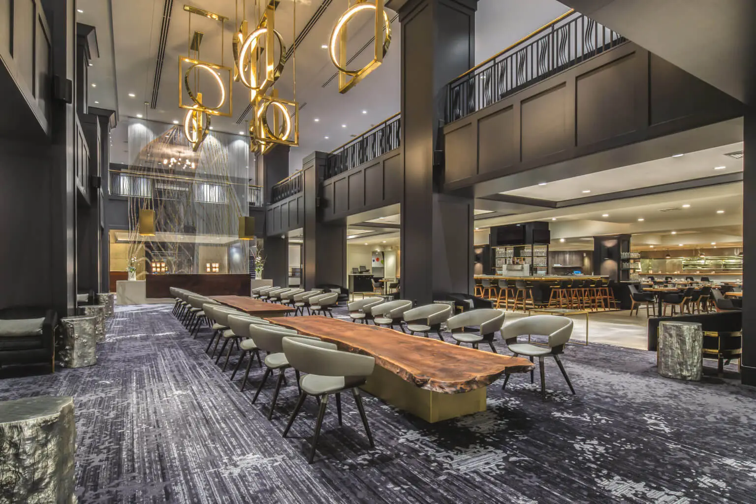 Hotel PDX conference lobby