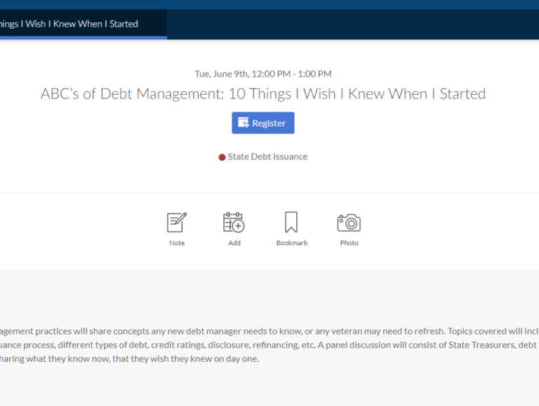 ABC's of Debt Management