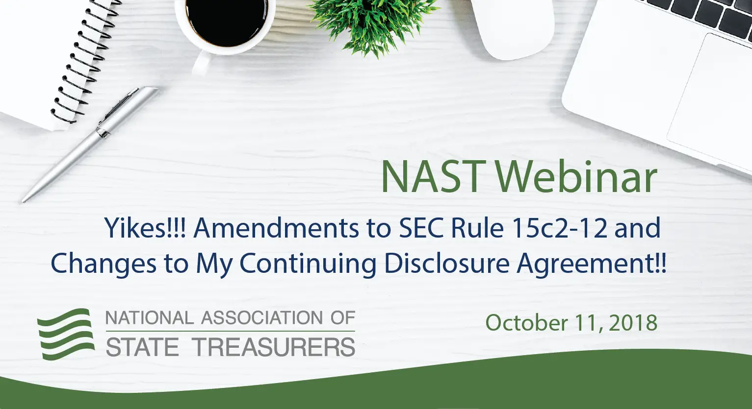 NAST Webinar - SEC Rule 15c2–12