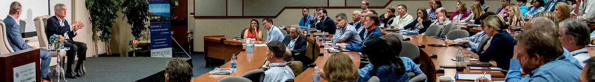 NIPF keynote, lecture hall, participants